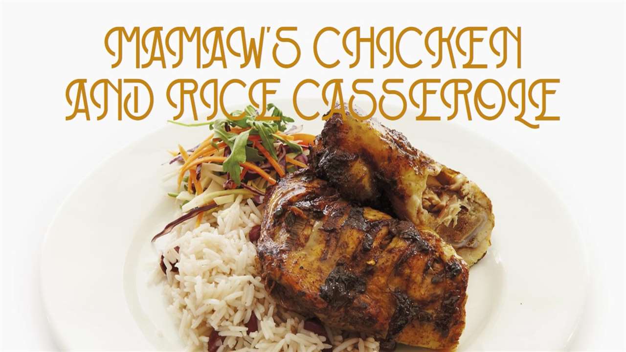 Mamaw's Chicken and Rice Casserole Recipe
